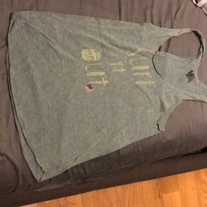 Love surf racerback tank size S